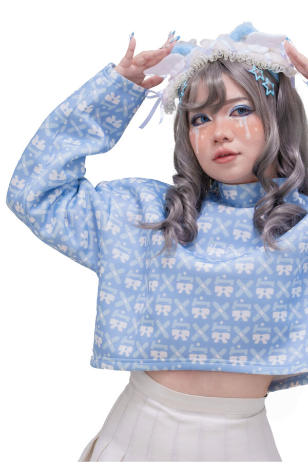 ANX Oversized Sweater - Blue