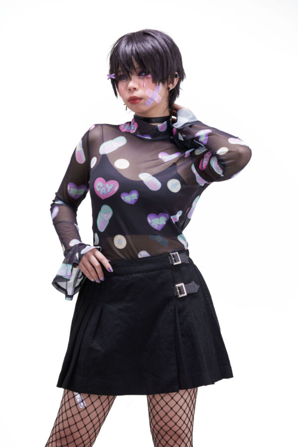 CryBaby Turtleneck - Black - Image 2